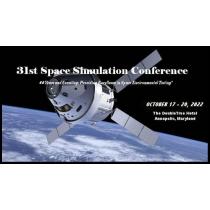 31st Space Simulation Conference, October 17 - 20, Annapolis MD