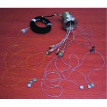 Flange CF DN63 - 4 x DSub 3W3 Coax + 3 Tc T - Wires
