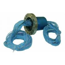 Flange CF100 - Aluminium Insert - 200 x Signal wire