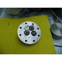 Flange CF63 - 2 x SHV & 1 x BNC