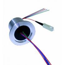 Flange KF40 - Optic Fiber (wire)