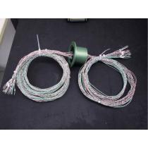 Flange KF50 - 24 x Thermocouple : 12*K + 12*T (wire)