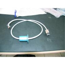 Flange KF25 - RJ45 cable