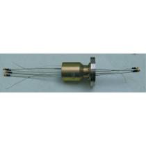 Flange CF63 - WIRES : 4 x SMA + 2 x AWG12
