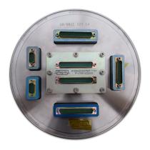 k250 Flange with 1 Module H with 2 connectors 37 points TCT