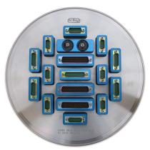 K250 flange with 6 Ervac E 9 points normal density