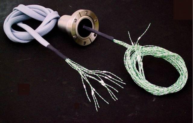 Bride CF40 - Insert alu - Filaire - 10 x Thermocouple type K