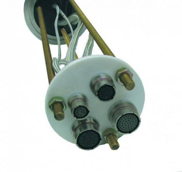 Flange ISO K DN 160 - 4 x Connectors D38999