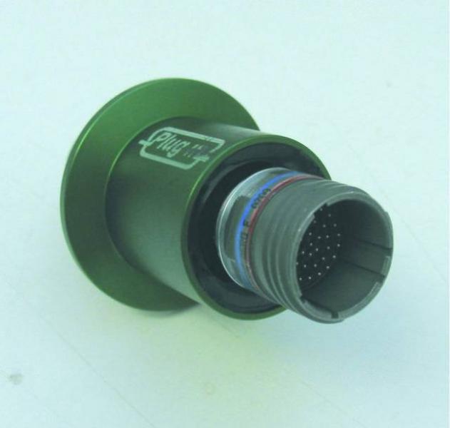 Flange KF40 - 1 x D38999 connector - 37 pins