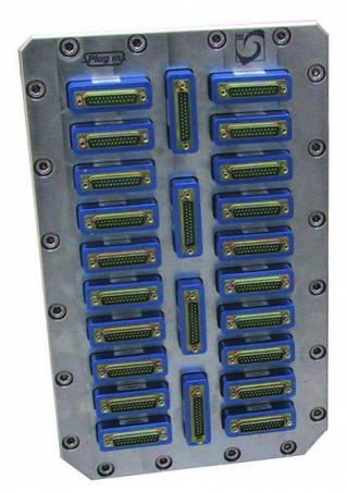 SPECIAL plate - 24 x ERVAC B - Dsub 25 pins