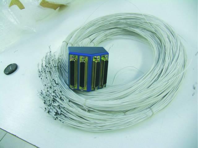 SPECIAL Feedthrough - Module 4 x Dsub 78 pins, AWG24 wires