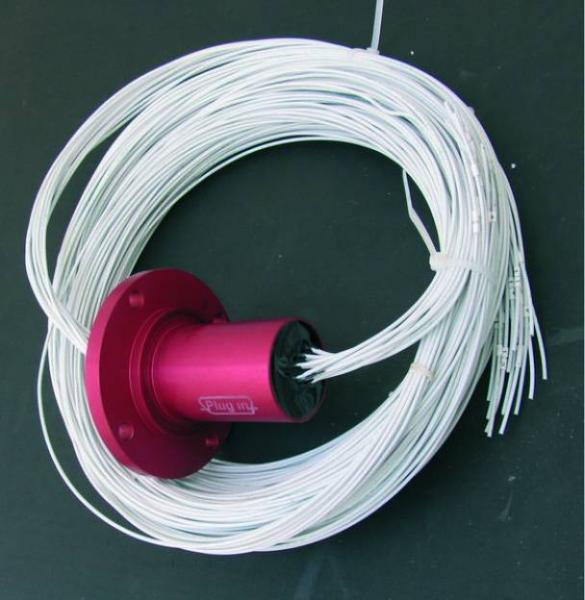 SPECIAL Feedthrough - 15 x AWG16 wire, Pressure application