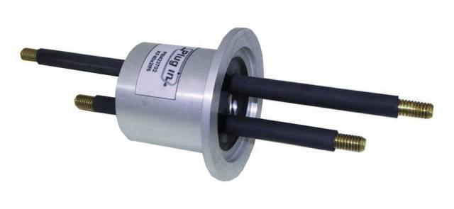 Flange KF40 - 2 x Threaded roll M6 (power)