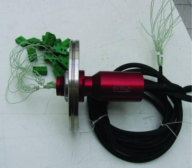 Wired Feedthrough M30 - 20 x Thermocouple type K