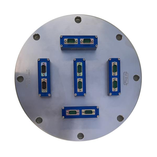  H300 Flange with 4 Normal Density F 2*09 Point Modules and 1 High Density F 2*15 Point Module