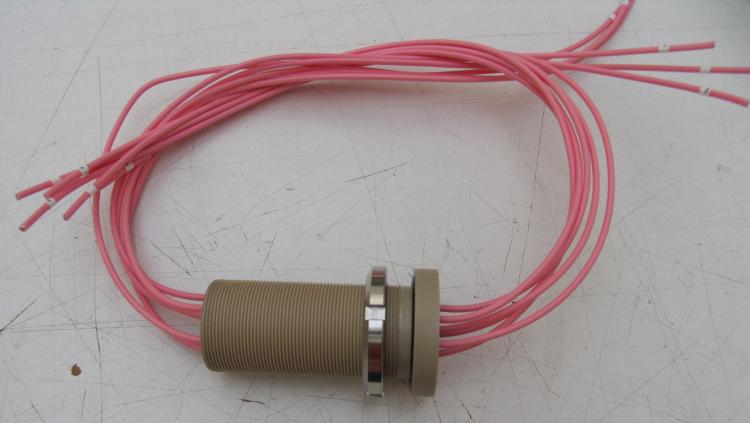 Special Wired Feedthrough M42 - 6*AWG12