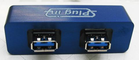 ERVAC D avec 2 connecteurs USB 3.0 Femelle/Femelle
